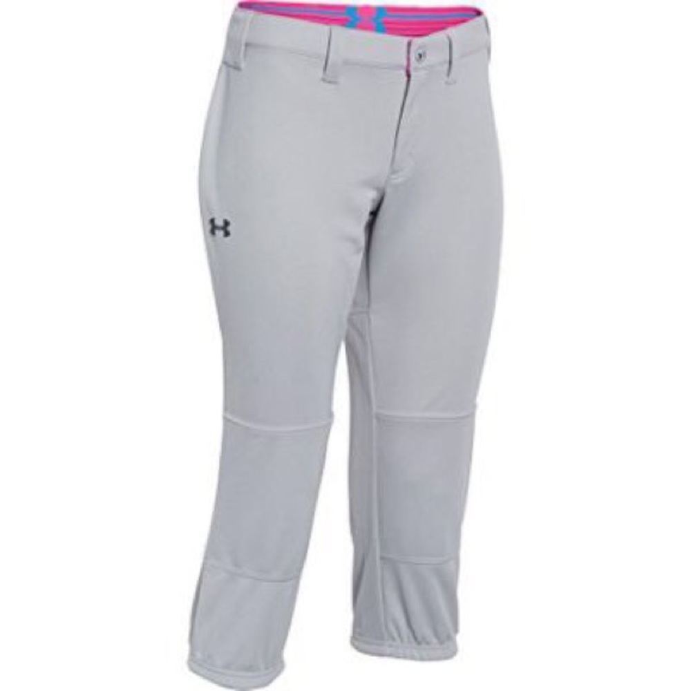 Under Armour gray softball pants